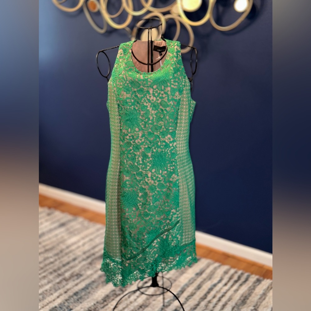 Adelyn Rae green dress